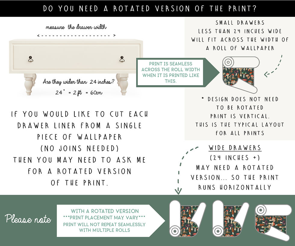 Thumbnail: Tangled Botanical Drawer Liner Paper or Wallpaper, Sage and Heather