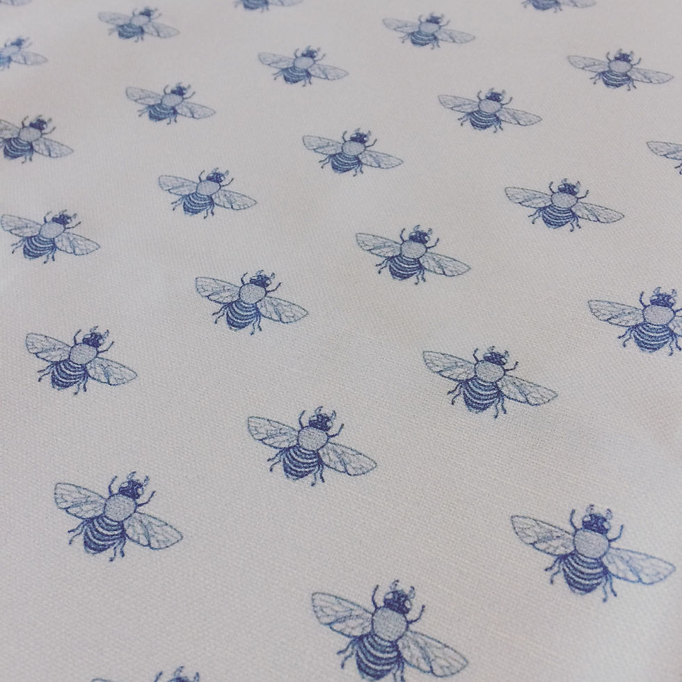 Thumbnail: Linen Cotton Canvas Fabric by the Metre or Yard, ANY PRINT