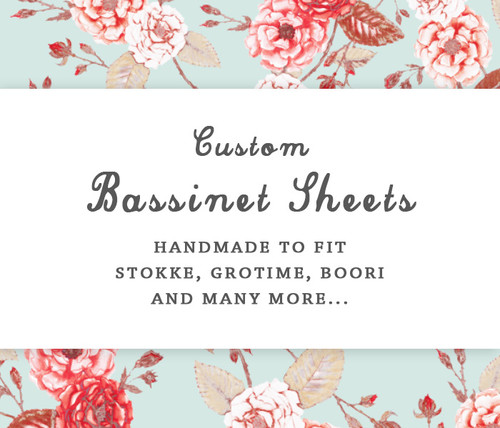 custom bassinet sheets