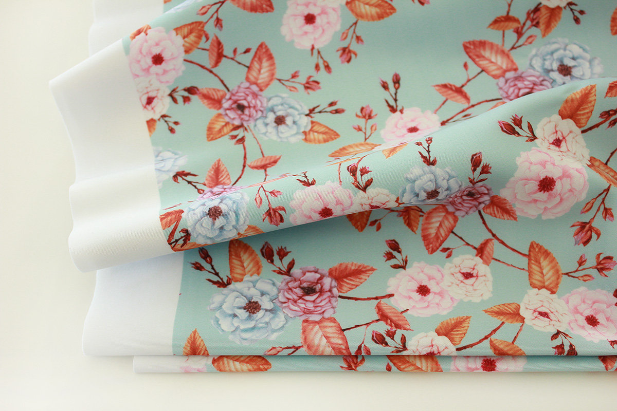 Scuba Knit Stretch Fabric, Printed in Australia. Choose Any Print