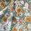 Thumbnail: Organic Cotton Tea Towel, Vege Garden in Sage 100% Australian Handmade
