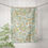 Thumbnail: Organic Cotton Tea Towel, Retro Vege Garden 100% Australian Handmade