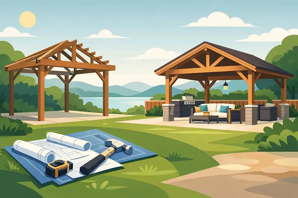 Backyard Pavilion Builder Ontario Plans That Last