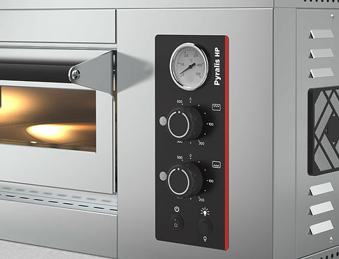 Pizza Group Pyralis Electric Deck Oven control panel