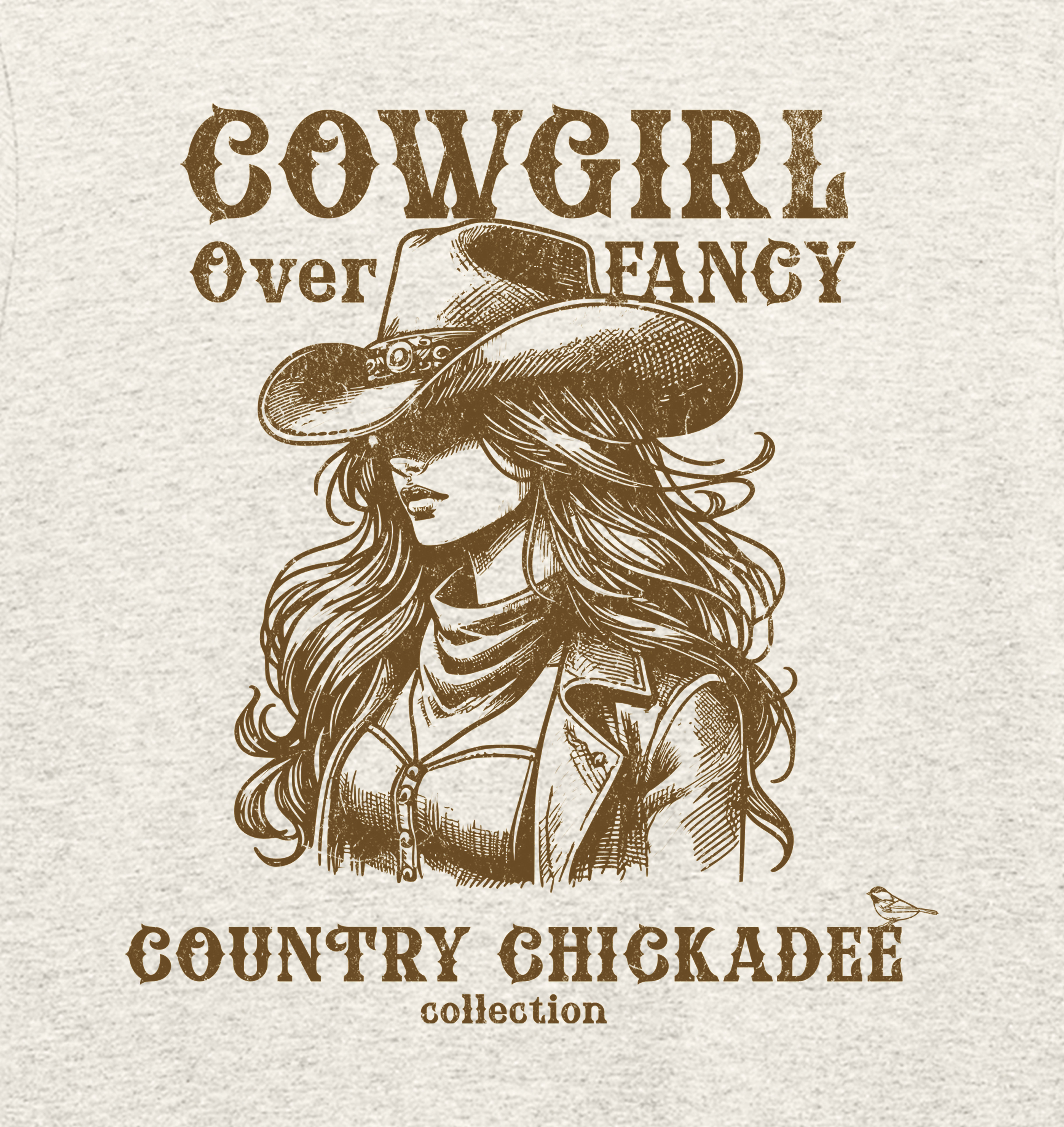 Cowgirl Over Fancy