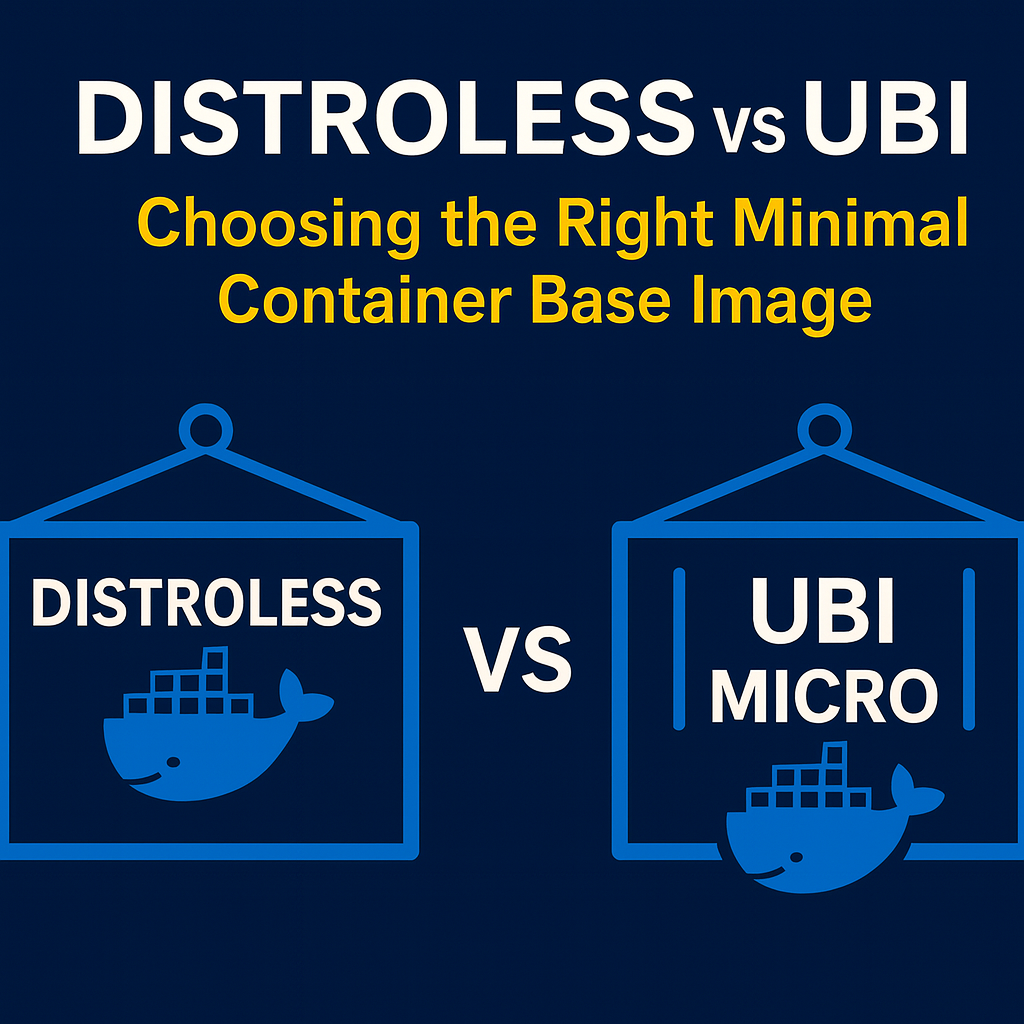 Distroless vs UBI Micro: Choosing the Right Minimal Container Base Image