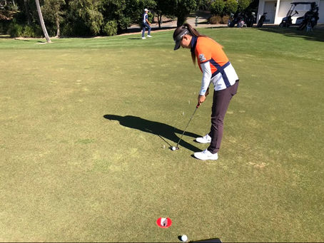 ワンパットドリル練習⛳