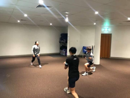 ジュニア選手たちのGRITフィットネスとスピードスティック!