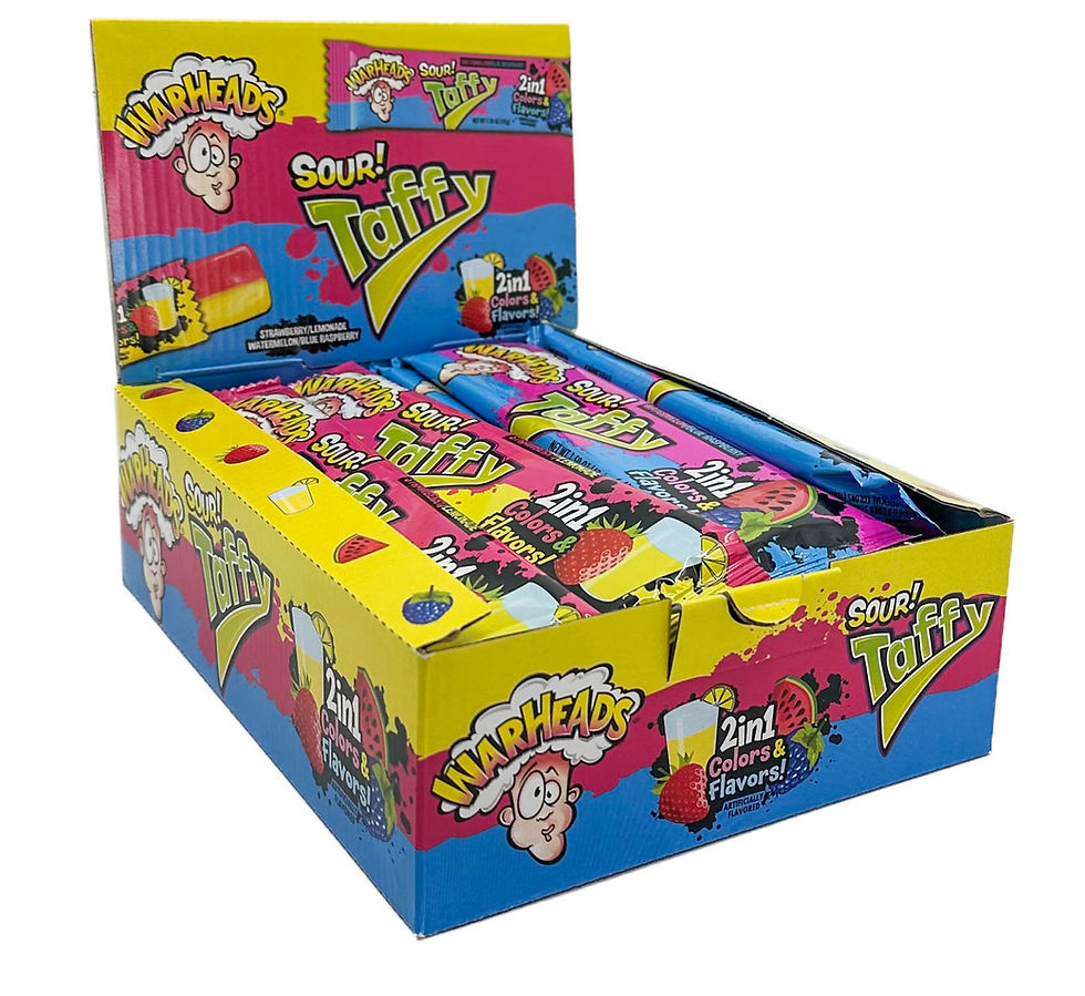 Thumbnail: Warheads® 2 in 1 Sour Taffy Bar