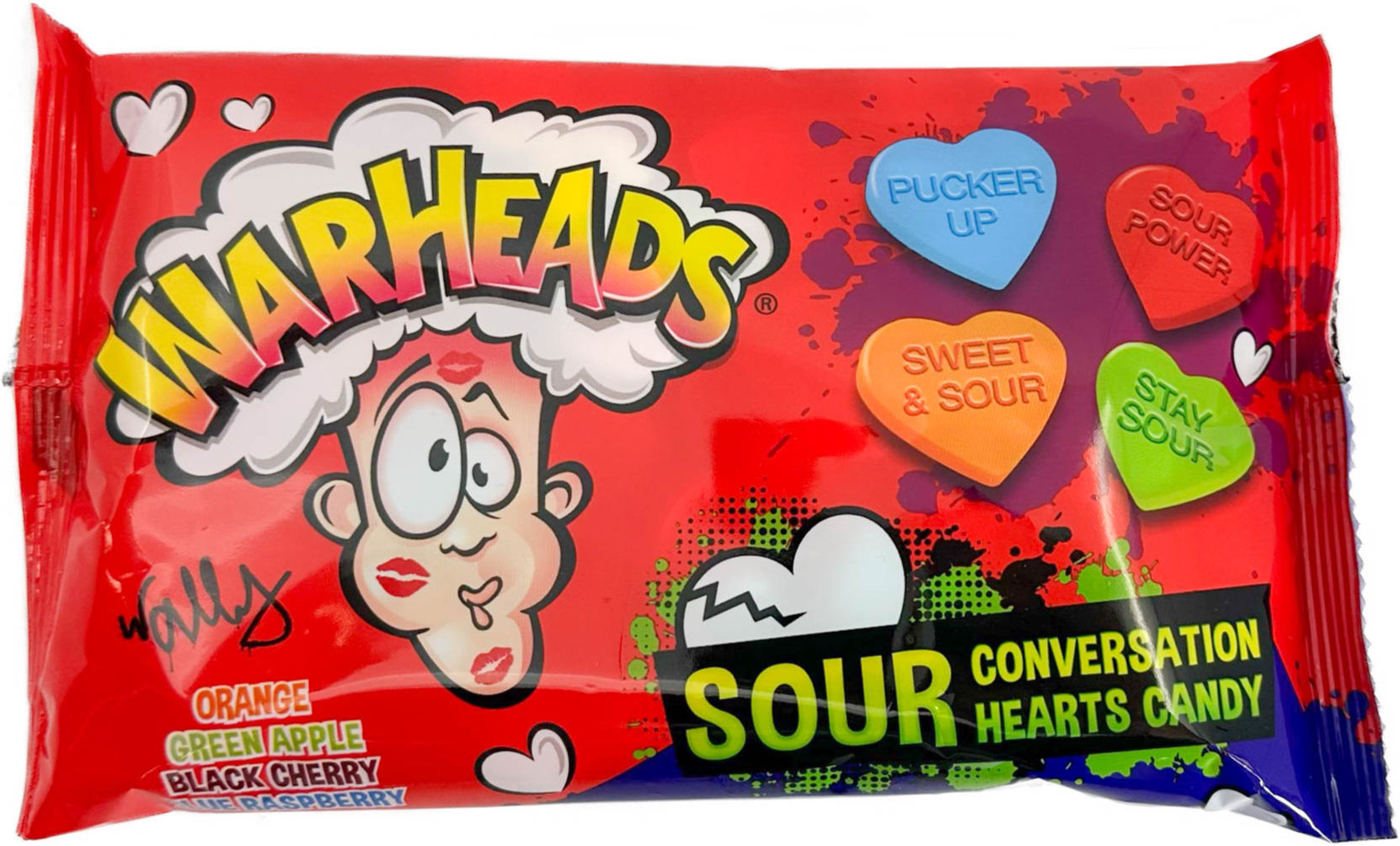 WARHEADS Conversation Hearts