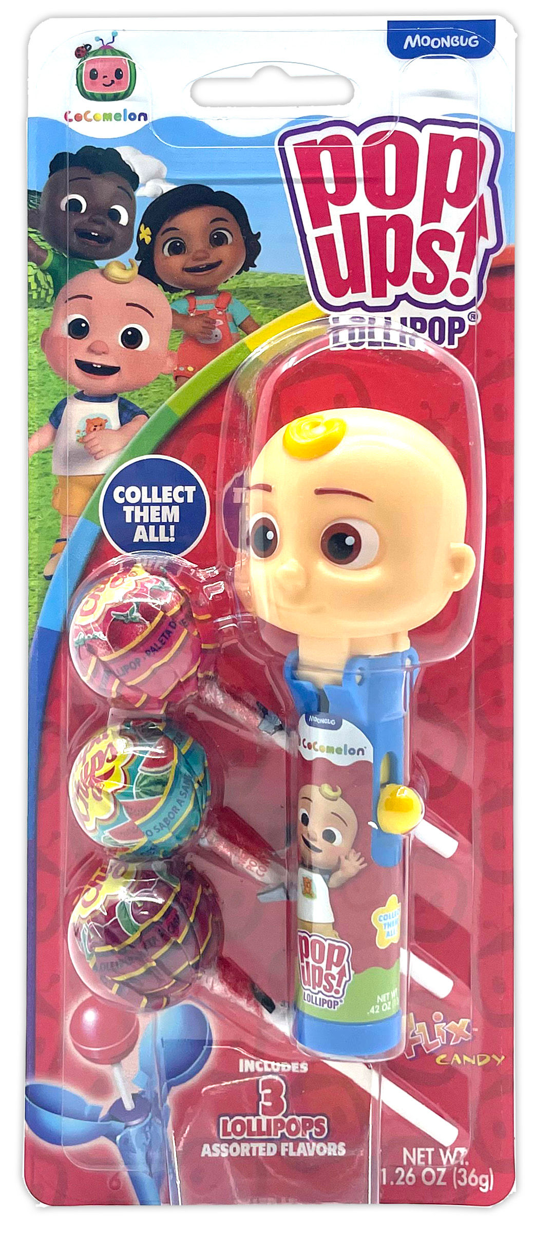 NEW! Cocomelon POP UPS! LOLLIPOP®