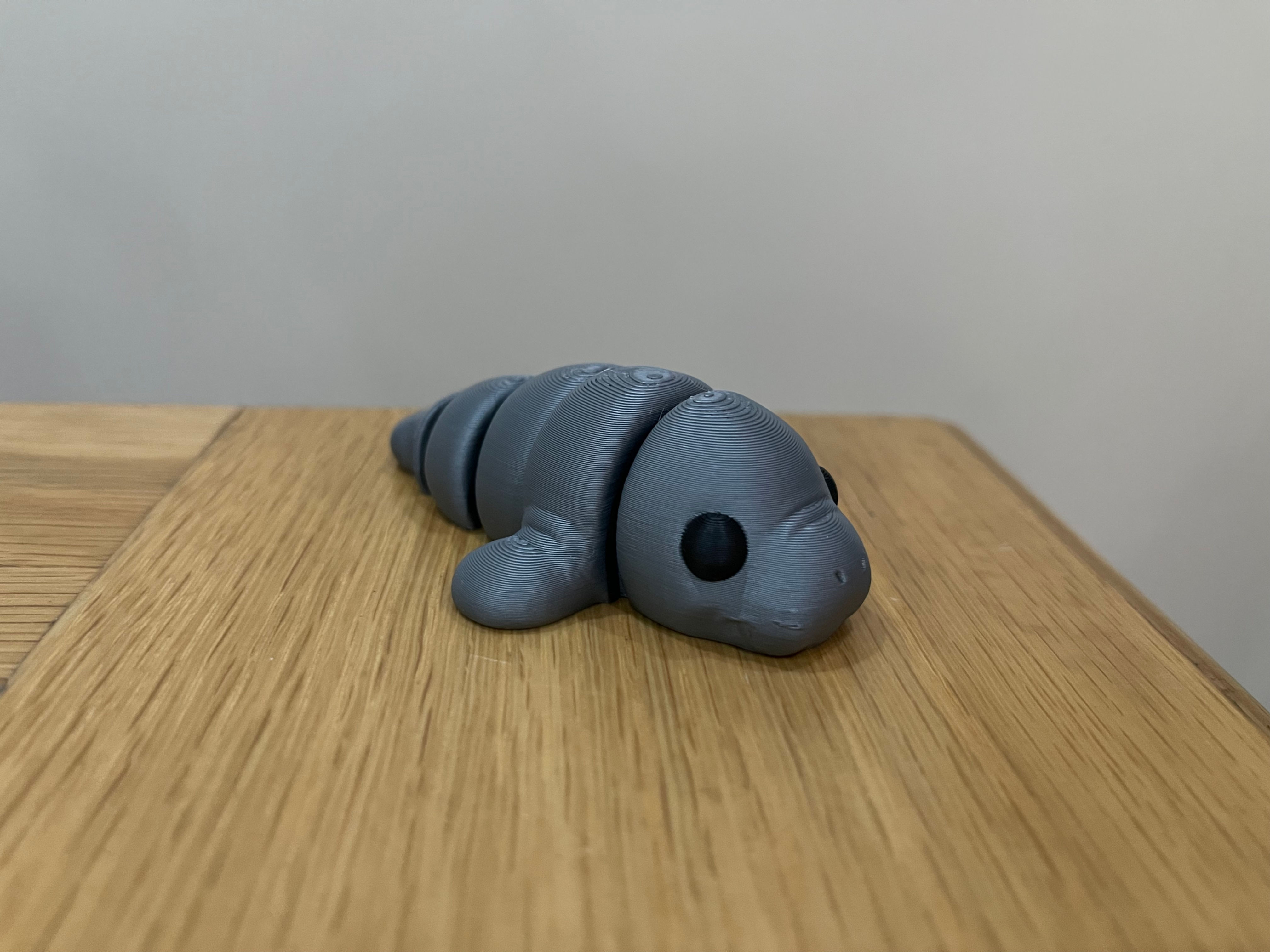 THE 3D PRINTIVERSE PLA Articulated Animal Figure - Manatee
