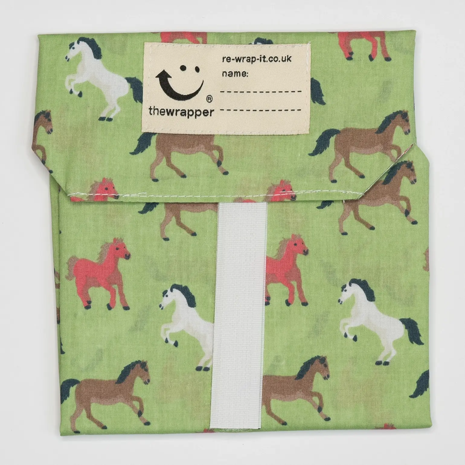 Re-Wrap-It Reusable Food/Snack wrapper - Horses
