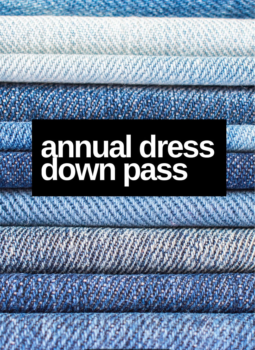 2023 Yearly Dress Down Pass VIX Employee s Club 2023 Yearly Dress Down Pass VIX Employee s Club