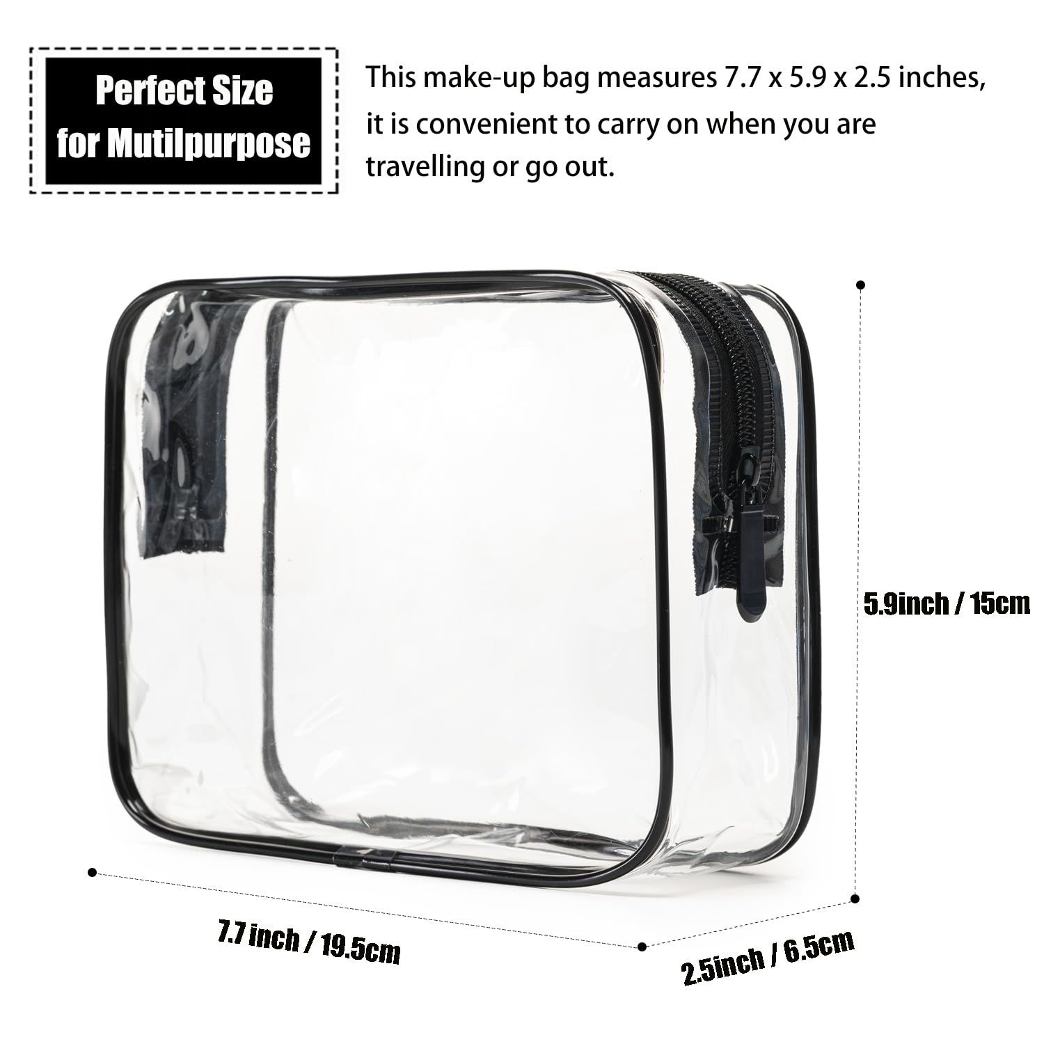 Clear Toiletries Bags