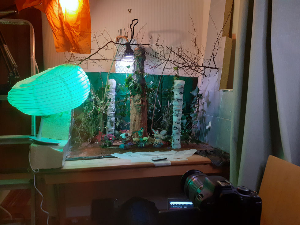 Final lighting set up 