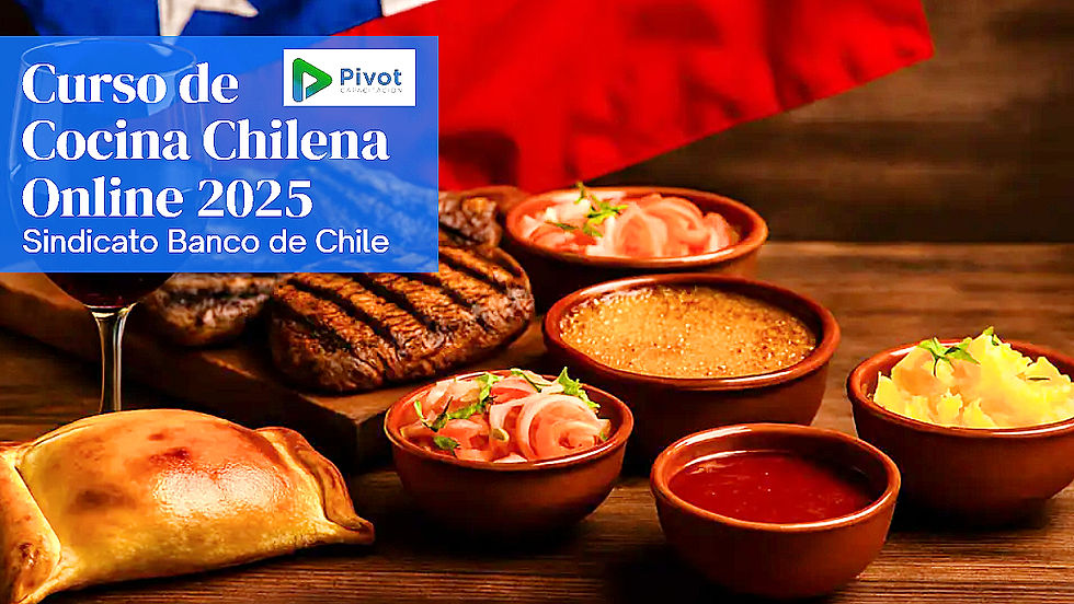  Postula al Curso online de Cocina Chilena 2025 – Sindicato Banco de Chile