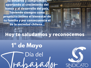 1° de Mayo - Conmemoración Día del Trabajador.