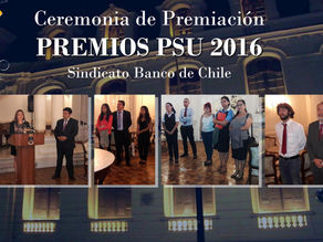 Ceremonia de entrega premios PSU