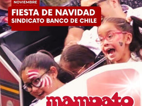 Fiesta de Navidad en Mampato Las Vizcachas - Sindicato Banco de Chile.