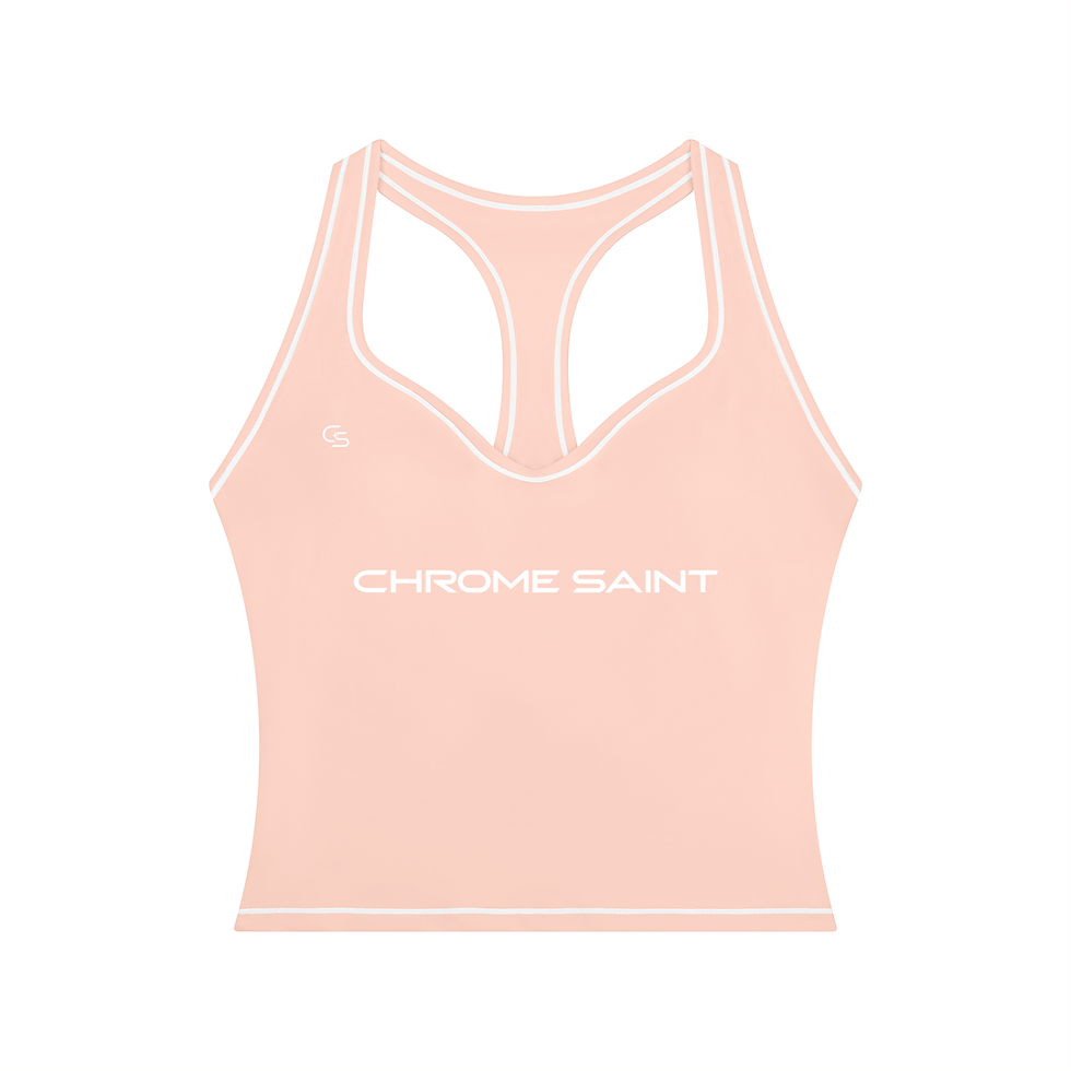 Thumbnail: CHROME SAINT Women’s Topstitching Yoga Tank Top