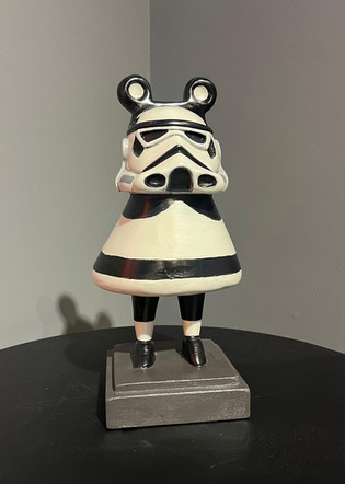 Terracotta, wood, sculpey, clay, ceramic, plaster
