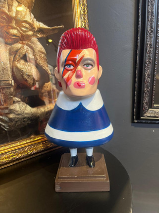 Terracotta, wood, sculpey, clay, ceramic, plaster