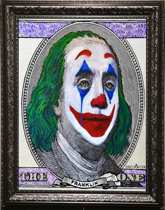 80x60 cm
Mixed media hologram print