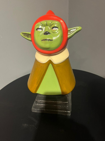 Terracotta, wood, sculpey, clay, ceramic, plaster