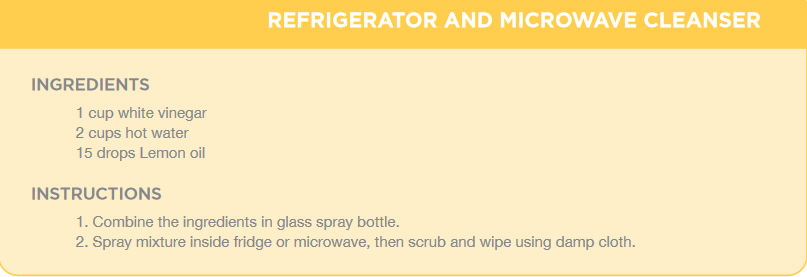 FRIDGE AND MICROWAVE CLEANER