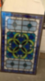 Colourful window after.