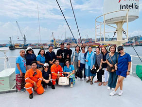 Scambio della missione giubilare del gruppo Stella Maris-Manila delle mogli dei marinai