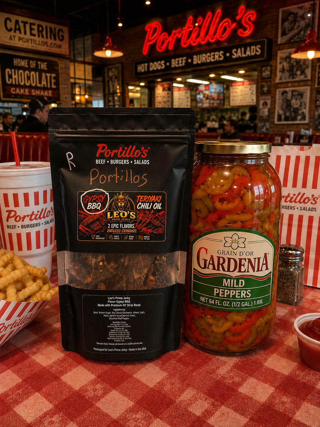 Portillos beef jerky 