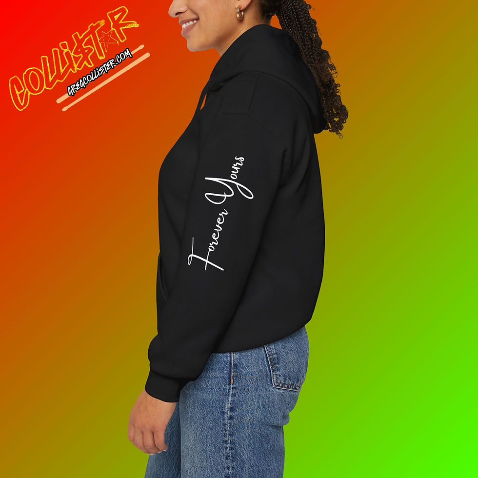 Thumbnail: Gregmoji Heart Hands (Forever Yours Tattoo)-Hoodie