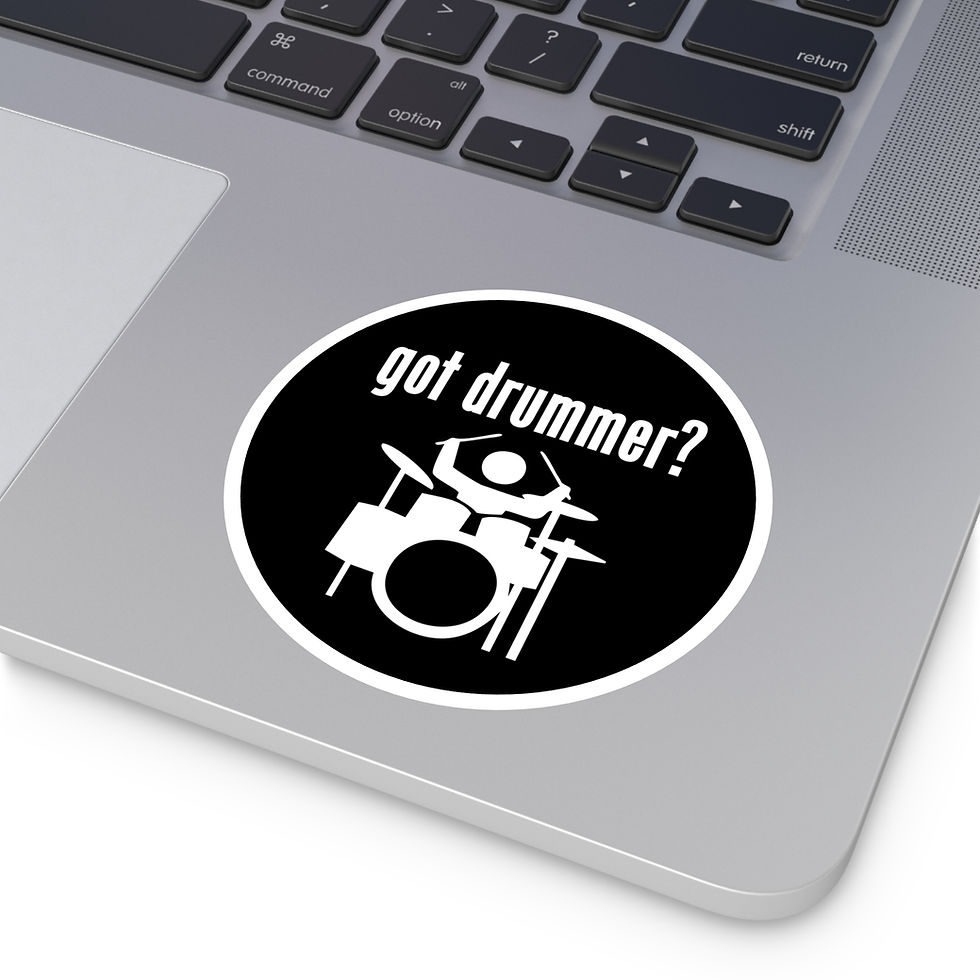 Thumbnail: got drummer? Sticker