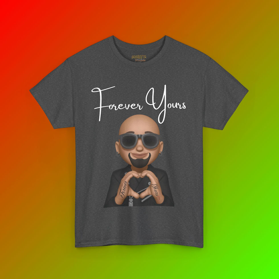 Thumbnail: Gregmoji Heart Hands (Forever Yours Tattoo)-T