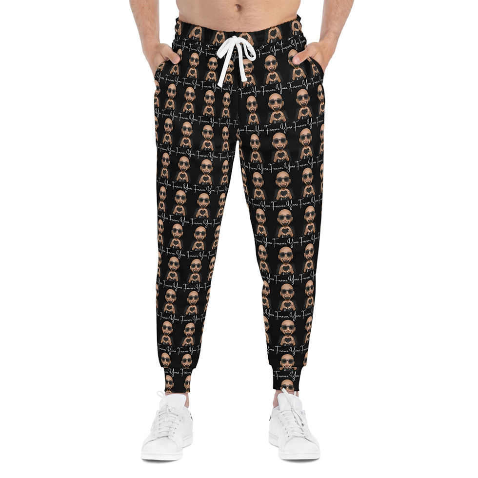 Thumbnail: The Gregmoji Heart Hands (Forever Yours Tattoo) Joggers 
