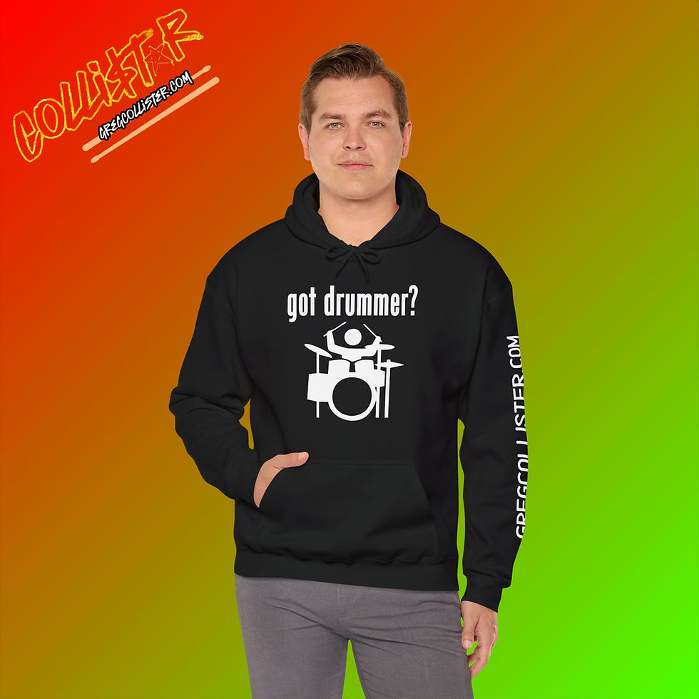 Thumbnail: got drummer?-Hoodie