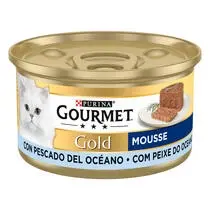 Purina Gourmet Gold Mousse Pescado del océano