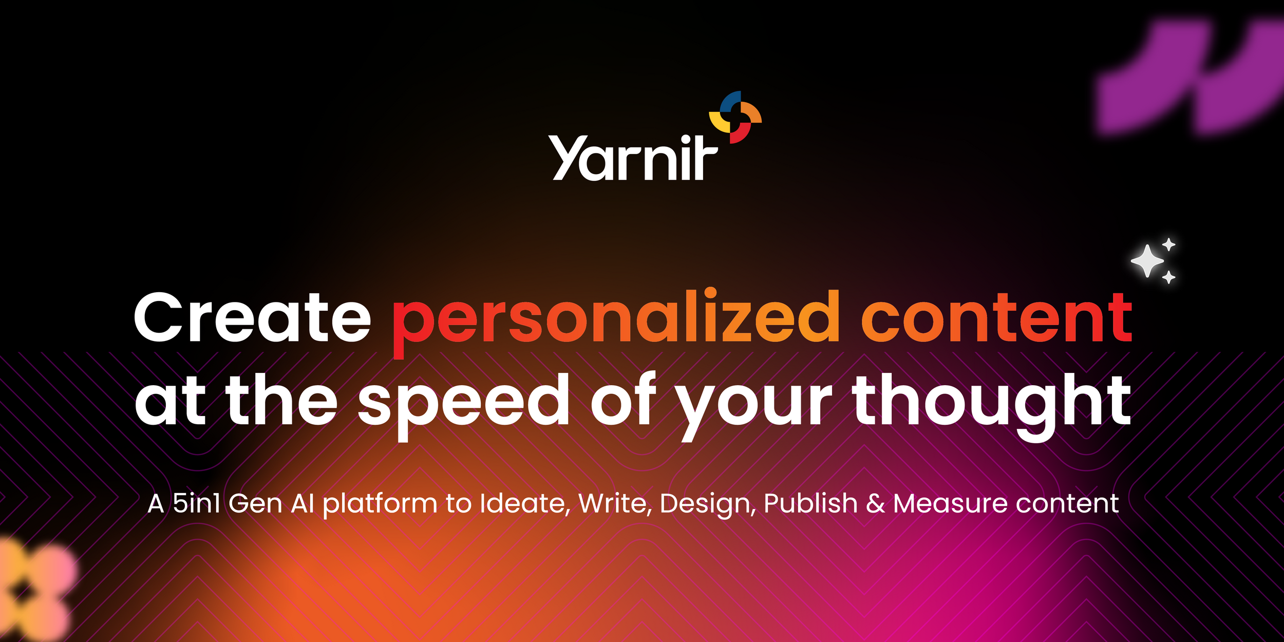 Yarnit | Generative AI platform for personalized content creation