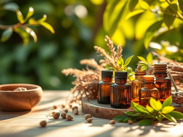 Ayurvedic herbs and natural oils, the roots of Ayurroots philosophy and our connection with nature.
