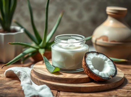 Mixed Aloe Vera & Coconut Oil Hydration Mask