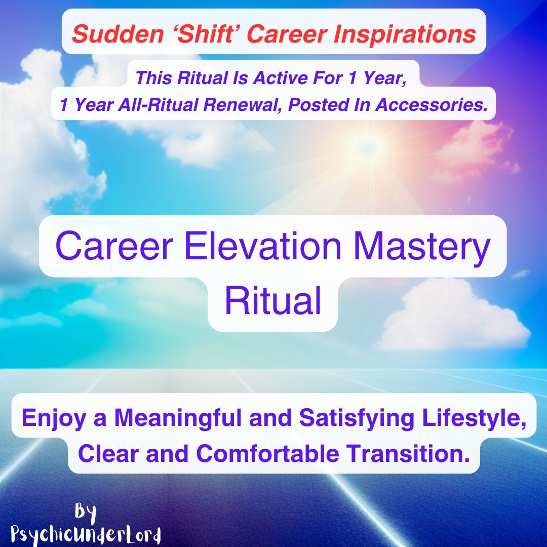 Career Elevation Mastery Ritual