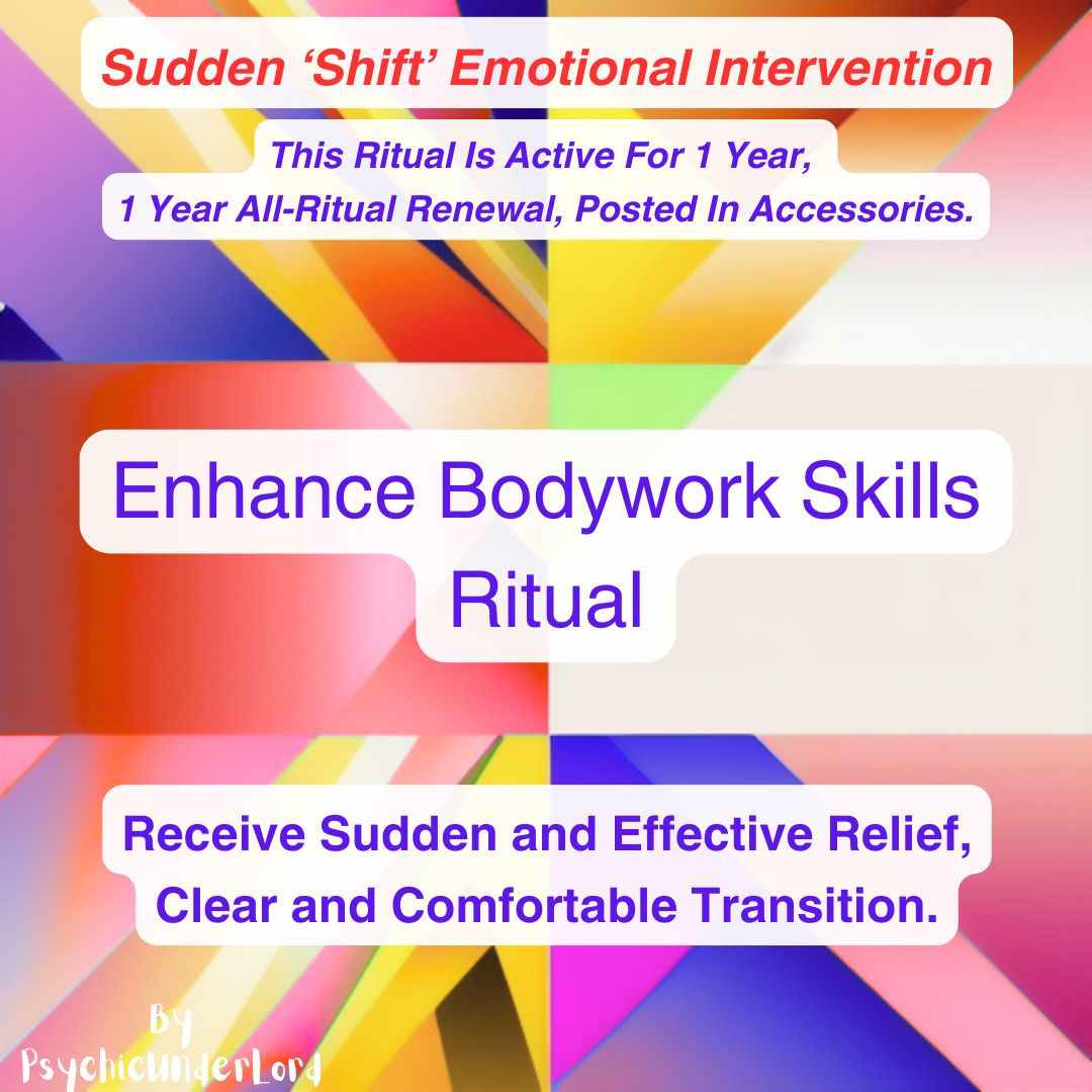 Enhance Bodywork Skills Intuitive Ritual