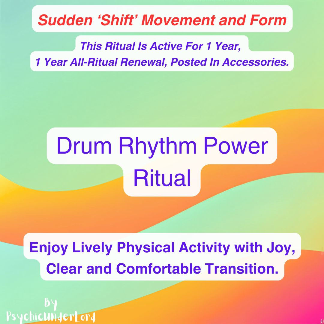 Drum Rhythm Power, Dance and Flexibility Ritual