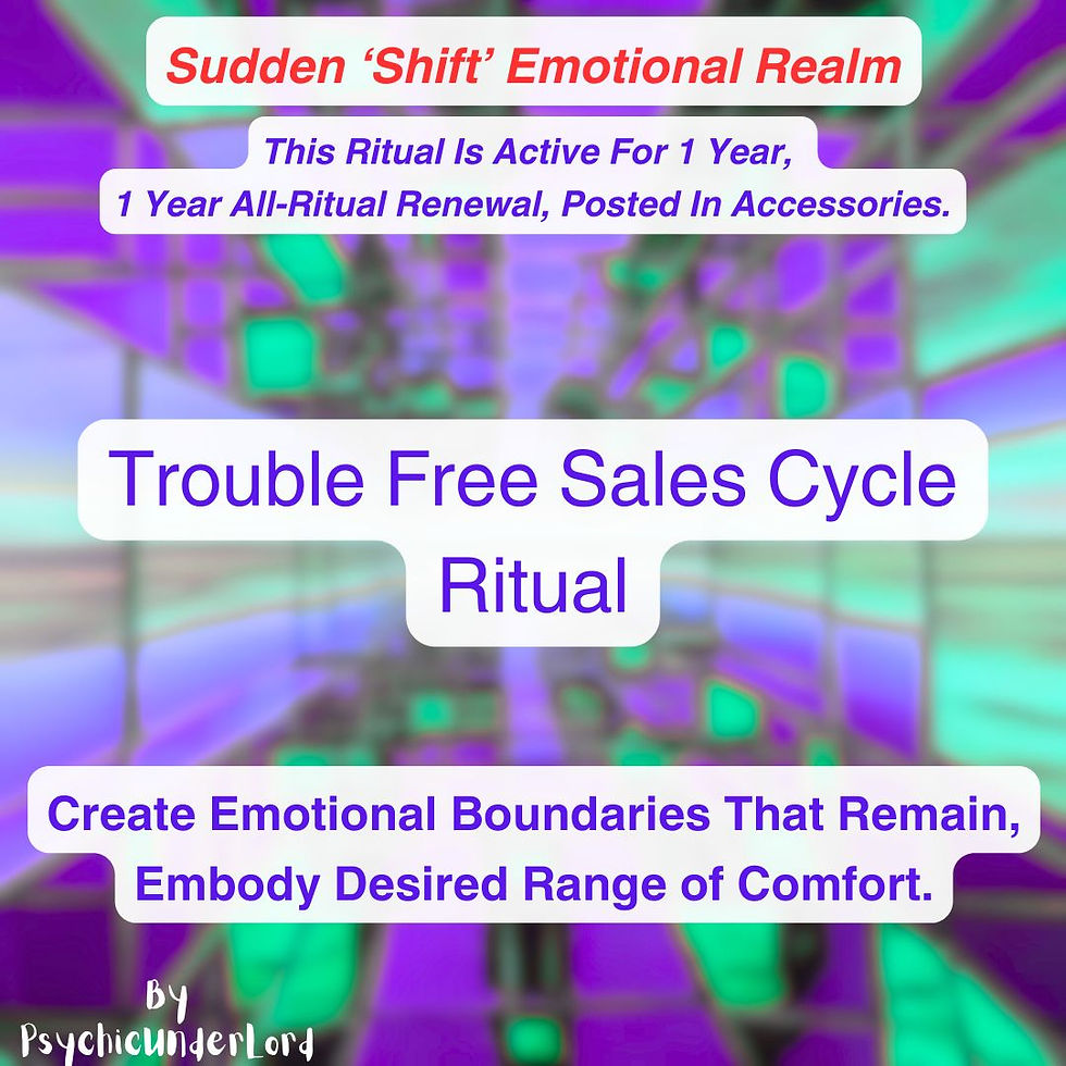 Thumbnail: Trouble-Free Sales Fulfillment Cycle, Personal Expressions Ritual