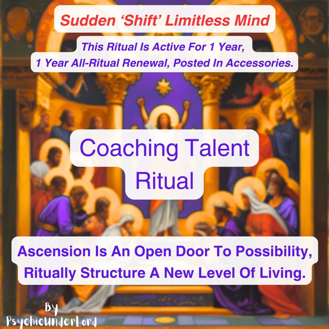 Talent For Coaching, Mental Brainpower Ritual