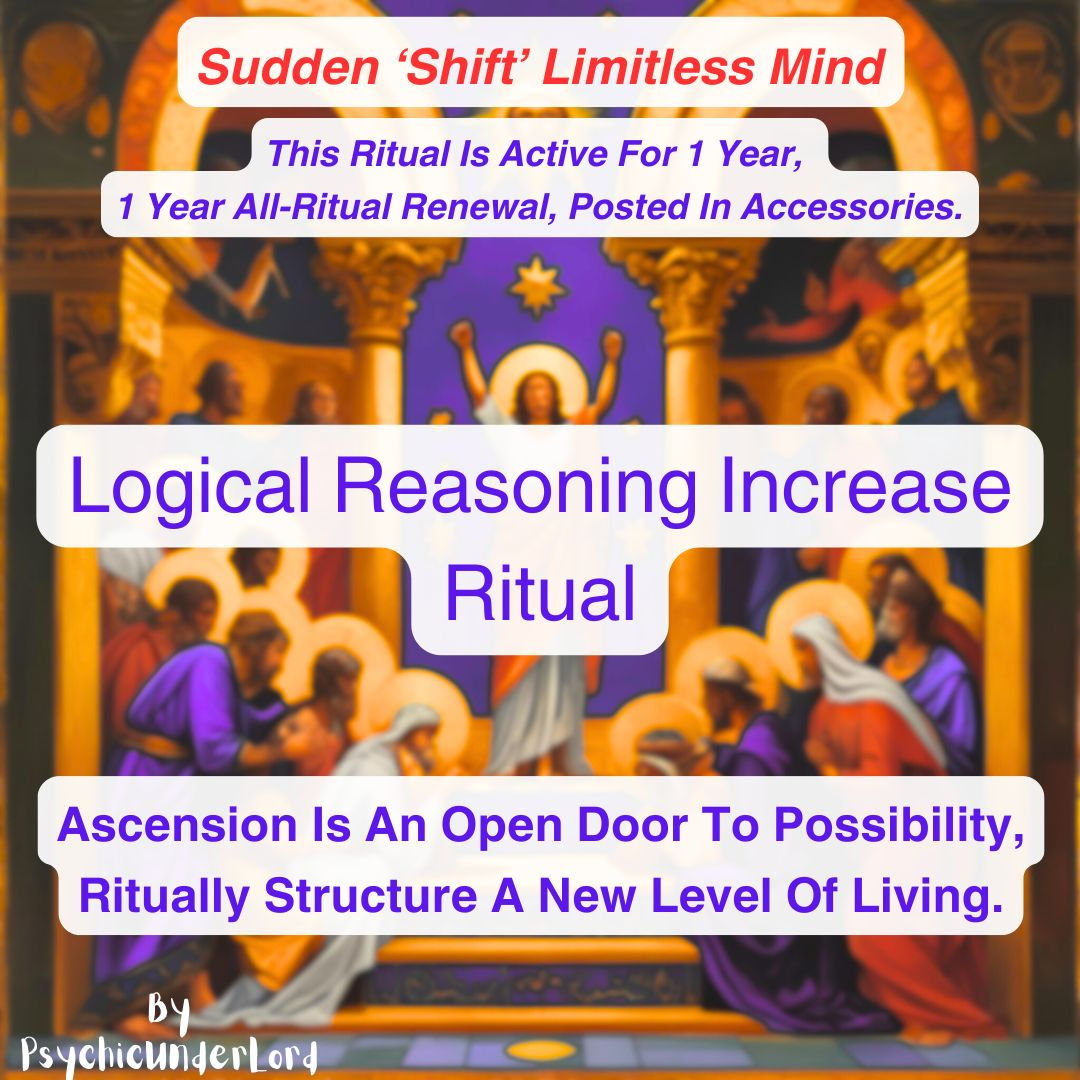 Logical Reasoning Increase (Organization), Mental Brainpower Ritual