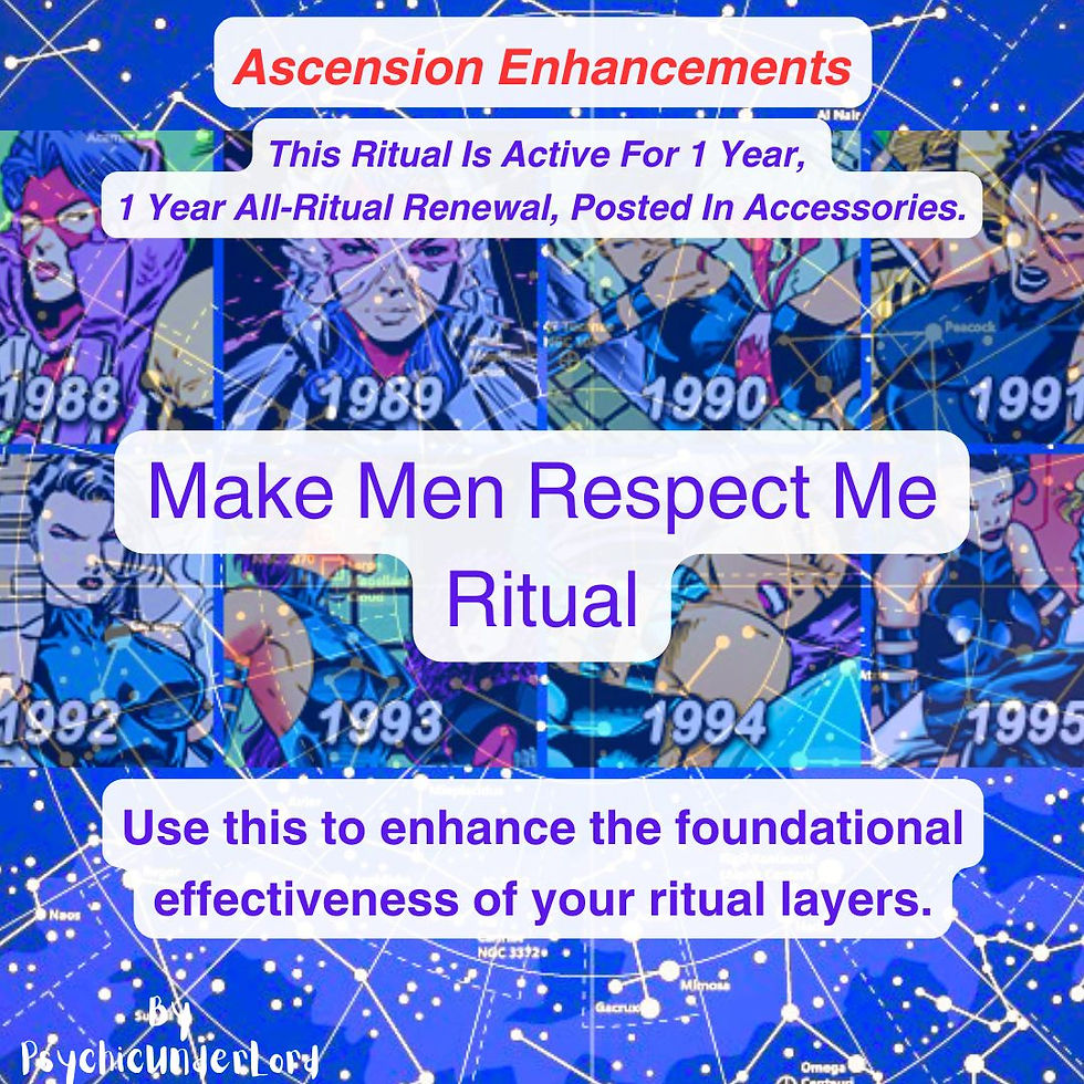 Thumbnail: Make Men Respect Me, Ascension Enhancement Ritual