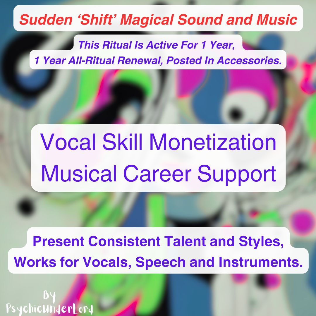 Monetize and Scale Your Talent, Live Performance Support Ritual